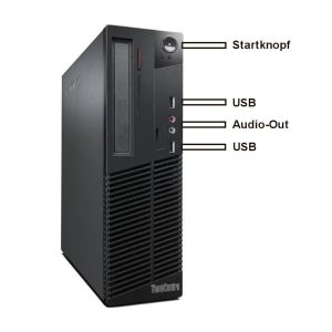 Lenovo ThinkCentre SFF Intel i5 4570 – Bild 3