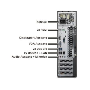 Lenovo ThinkCentre SFF Intel i7 4770 – Bild 2